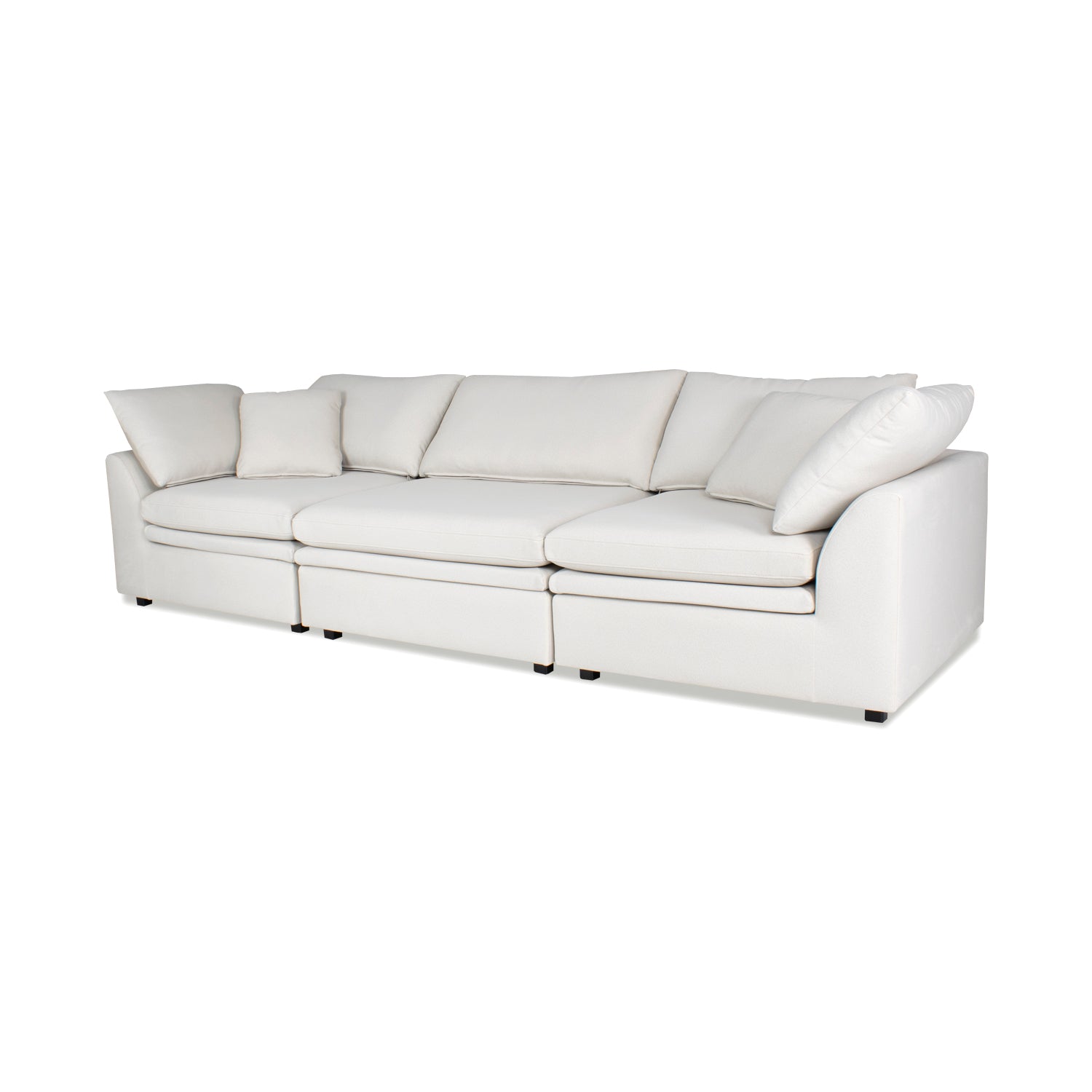 Sala Funcional Vicka Velvet Serena Crema