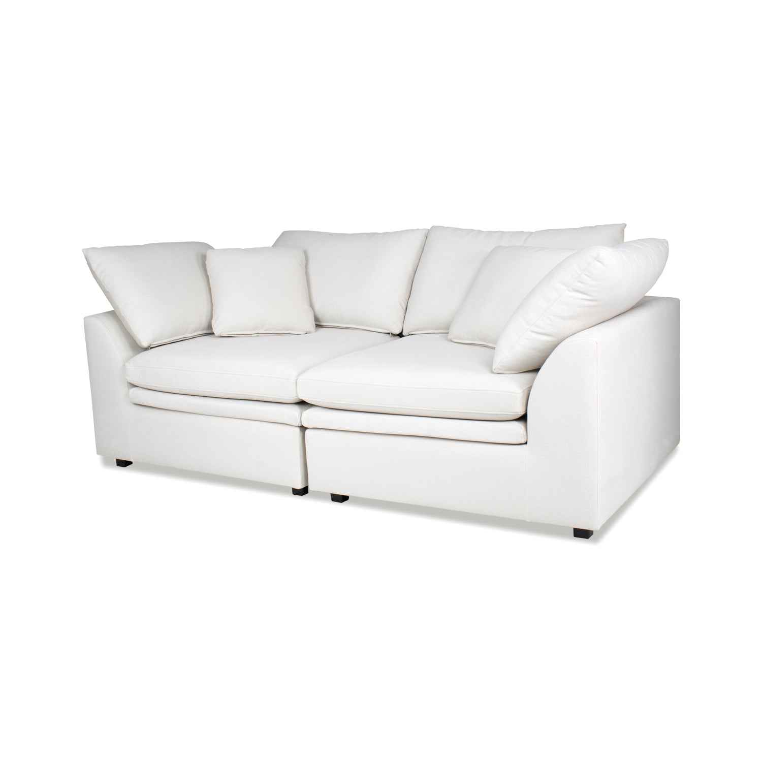 Sala Funcional Vicka Velvet Serena Crema