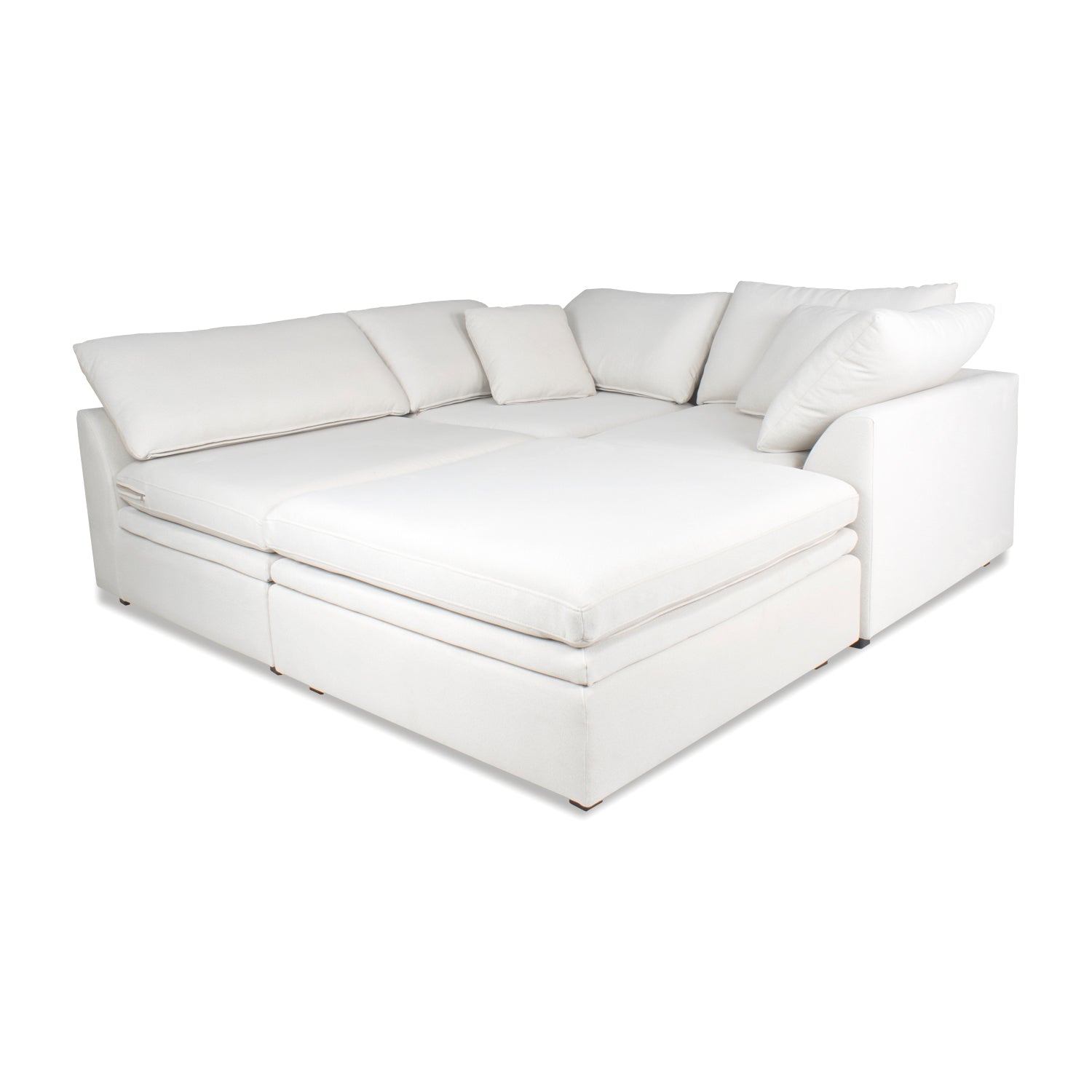 Sala Funcional Vicka Velvet Serena Crema