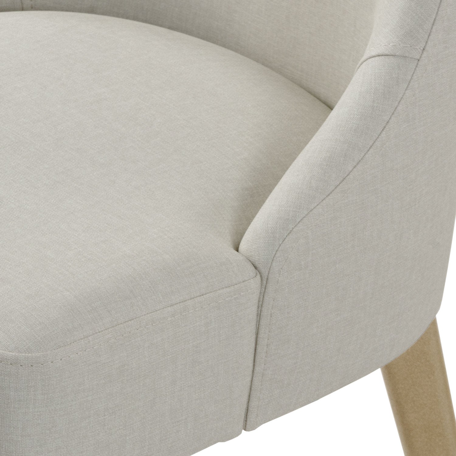 Comedor 6 Puestos Sevilla Eurolino Blanco Puro, Champaña Bpv