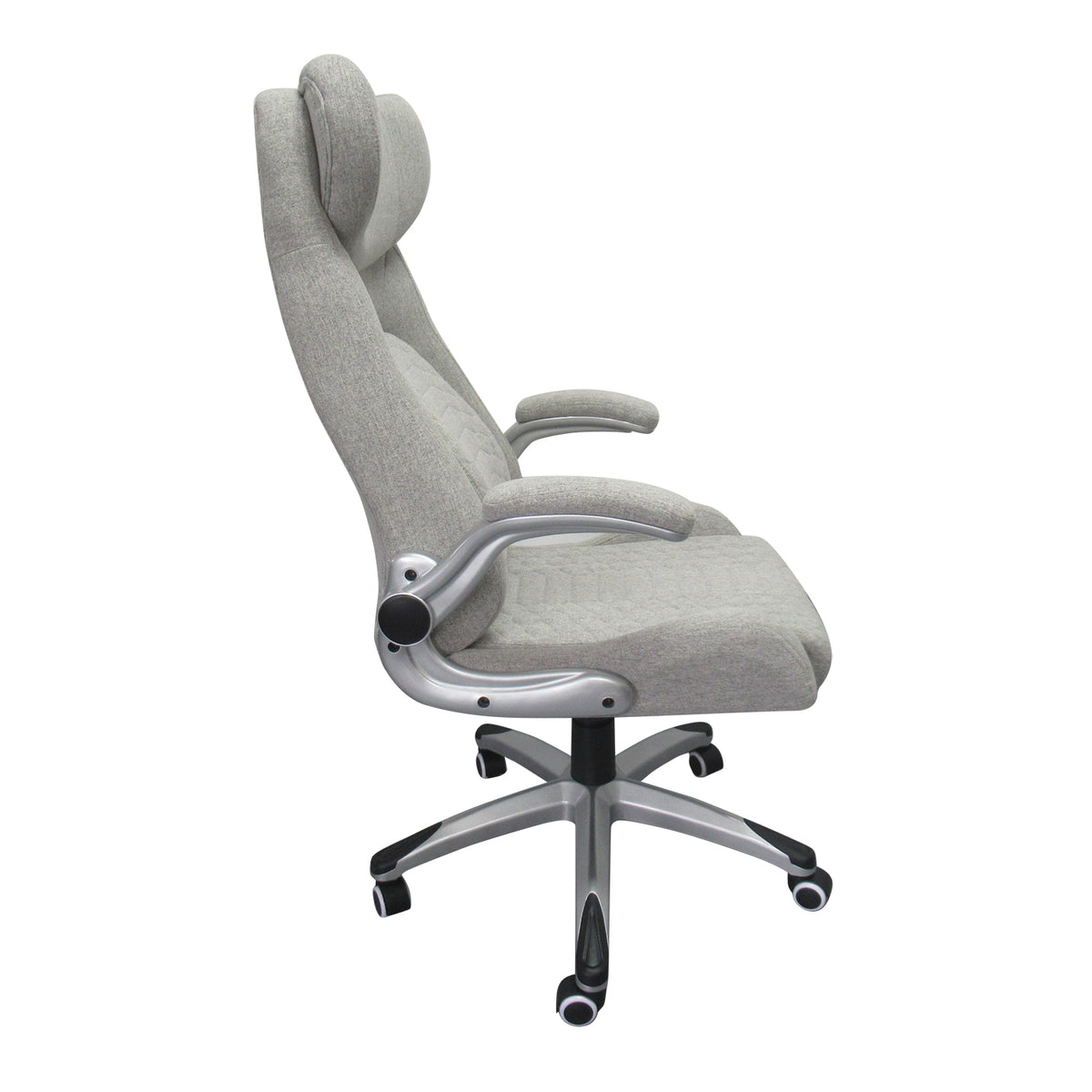 Silla Oficina  Milan Gris 69X73X122