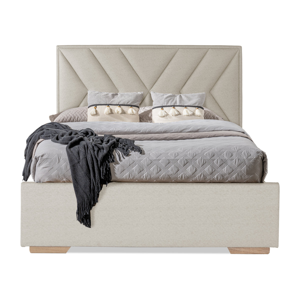 Cama 1.00 Vallarta Eurolino Marfil
