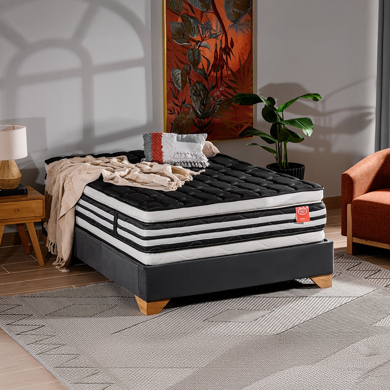 Colchón Onix King Euro Top Premium (Garantia 12 años)