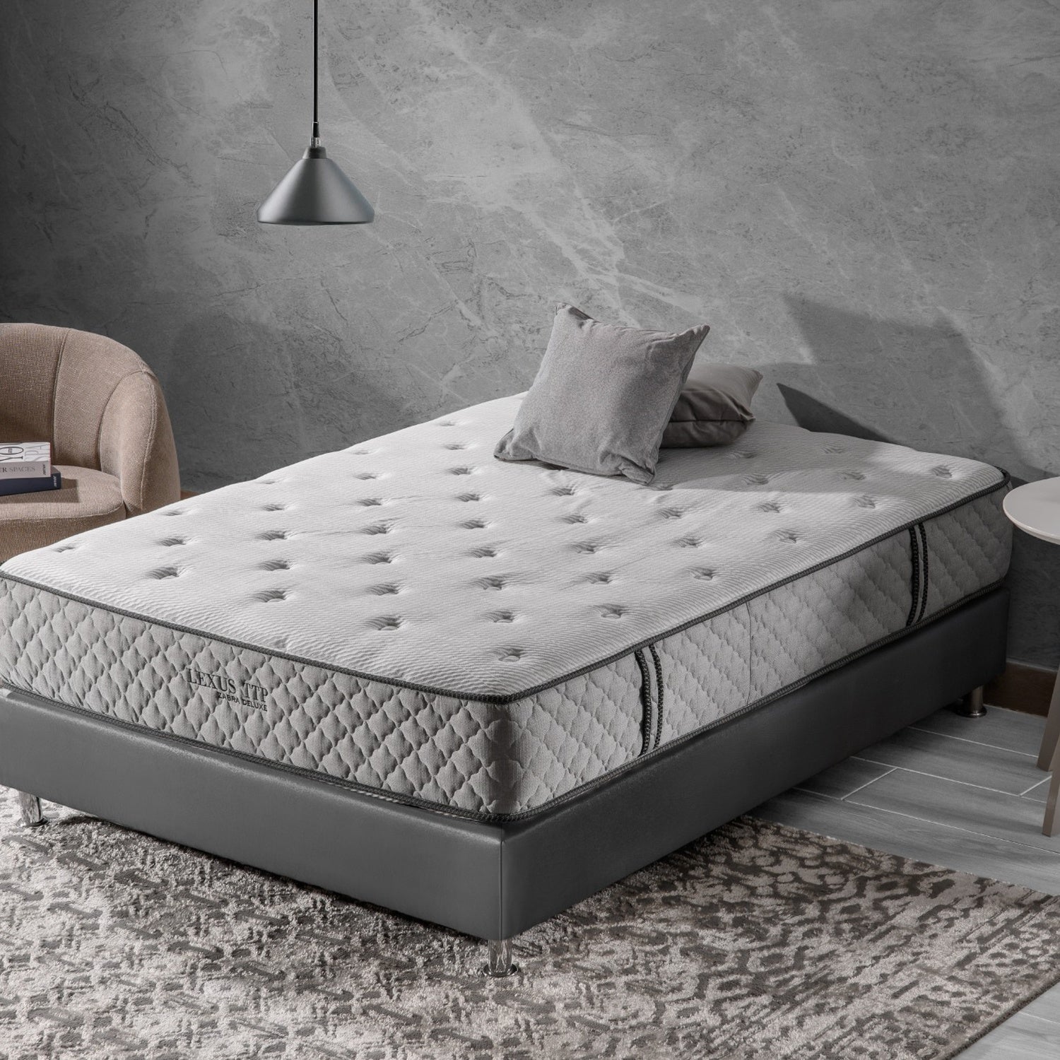 Colchón Queen Lexus Deluxe Tight Top (Garantia 15 años)