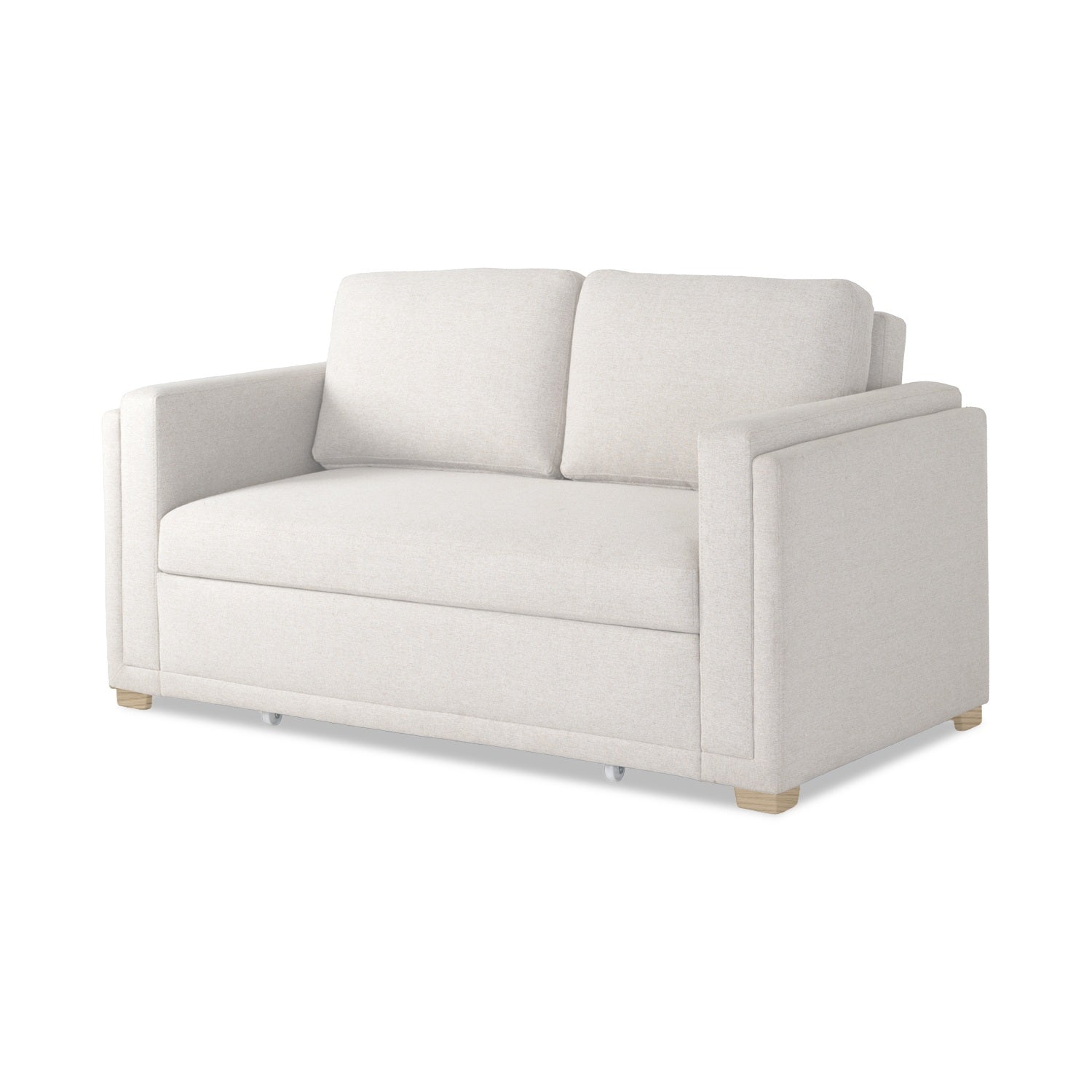 Sofá Cama Gala Vitore Blanco, Natural 1.50