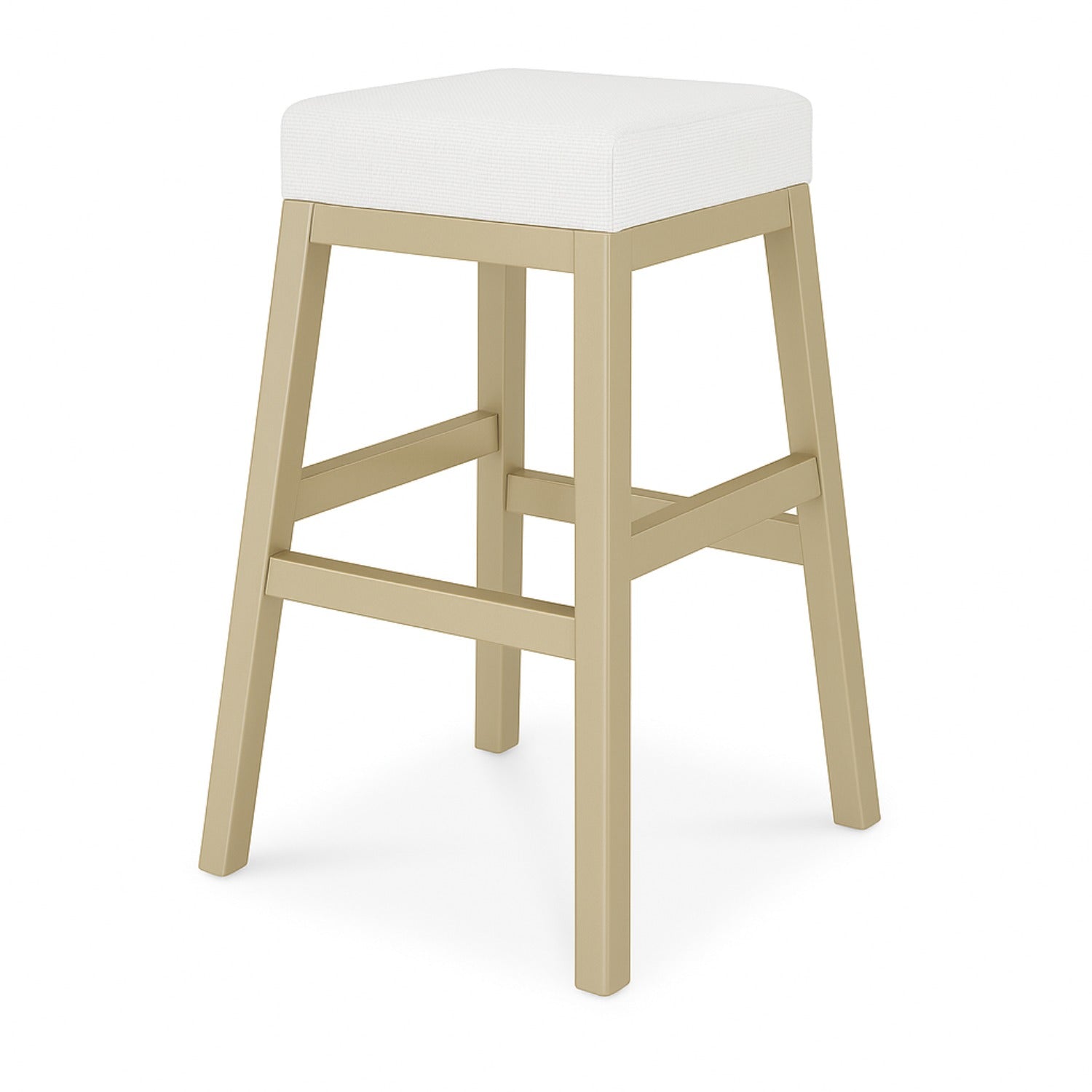 Silla Para Barra Dalton Eurolino Blanco, Champaña