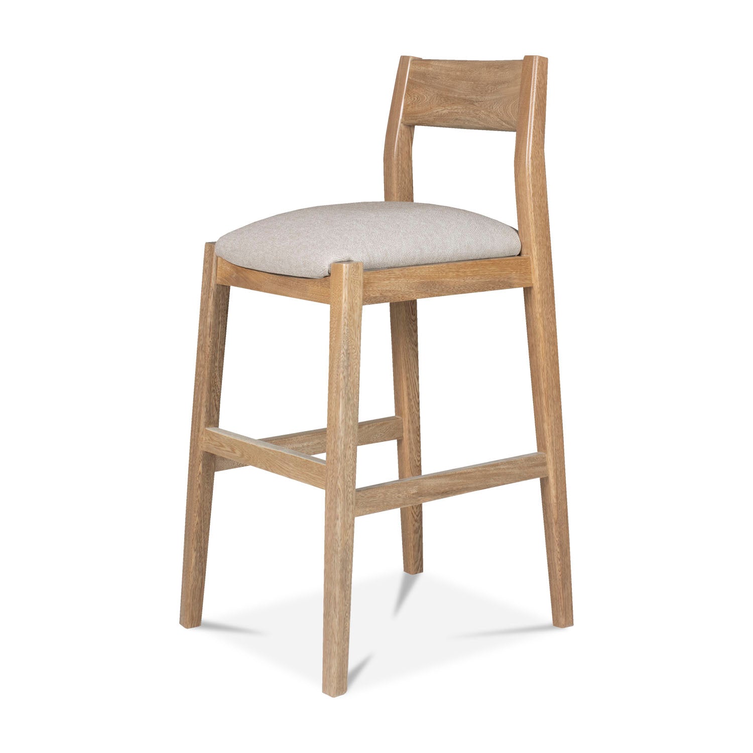 Silla Para Barra Dalton Premium Vitore Trigo, Natural