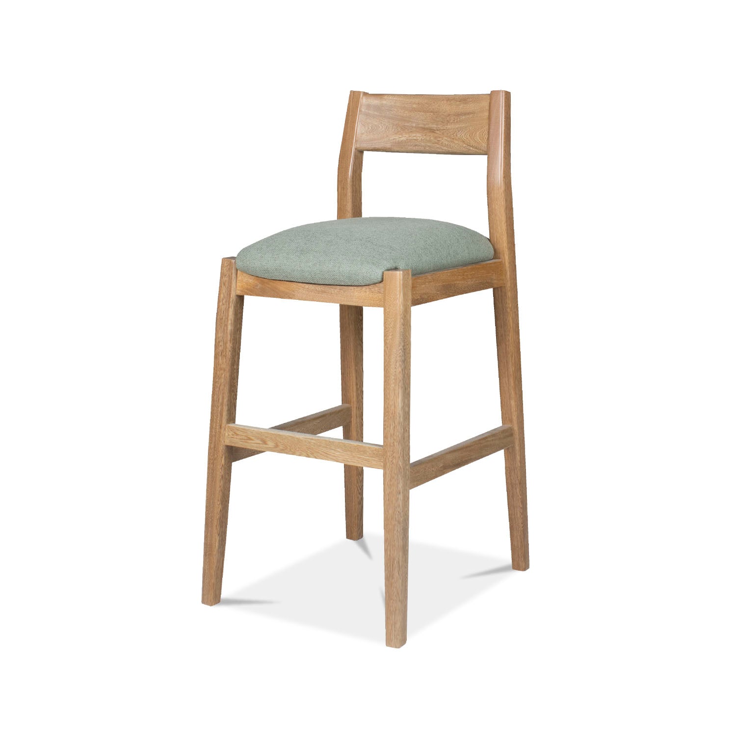 Silla Para Barra Dalton Premium Verona Verde, Natural