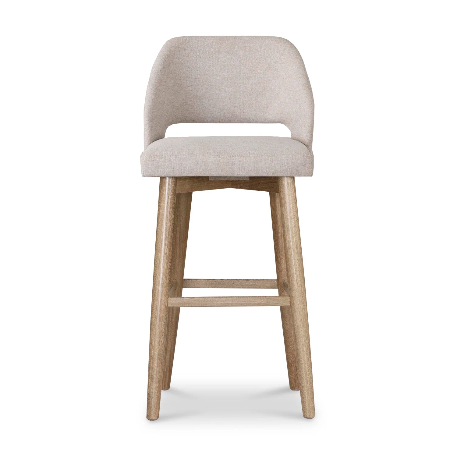 Silla Para Barra Camille Marbella Marfil, Natural