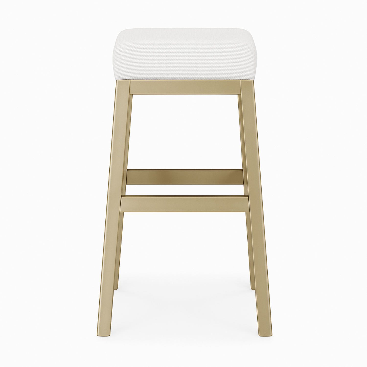 Silla Para Barra Dalton Eurolino Blanco, Champaña