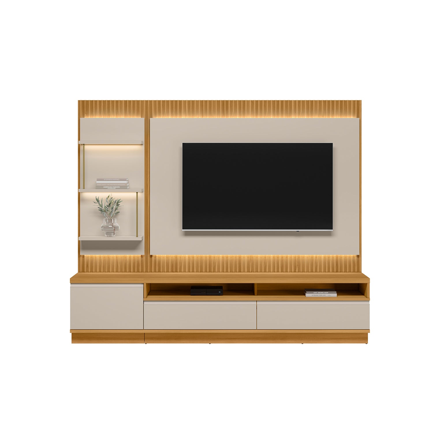 Centro de Entretenimiento Sao Paulo Natural, Off White 238X198X41