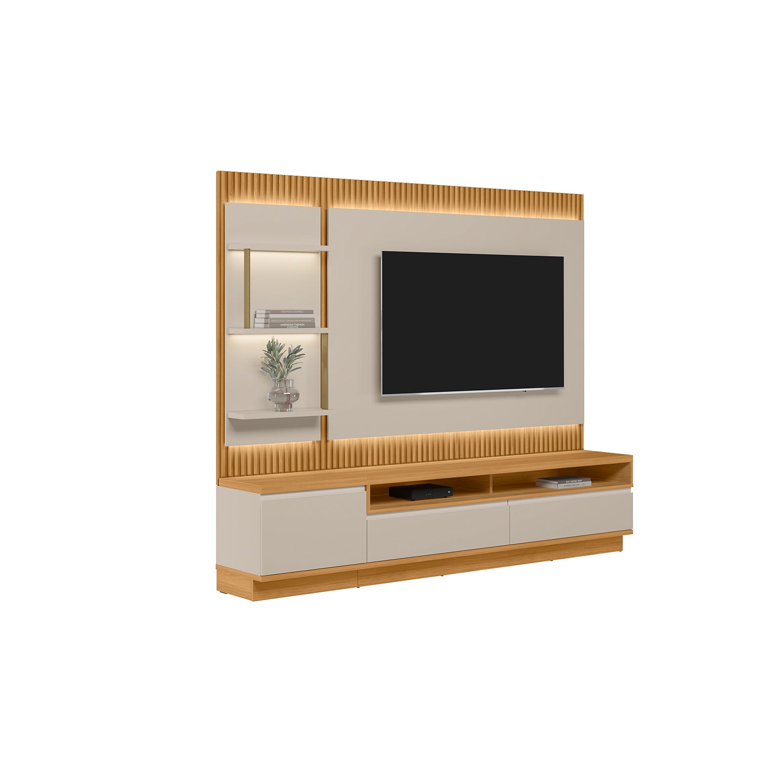 Centro de Entretenimiento Sao Paulo Natural, Off White 238X198X41