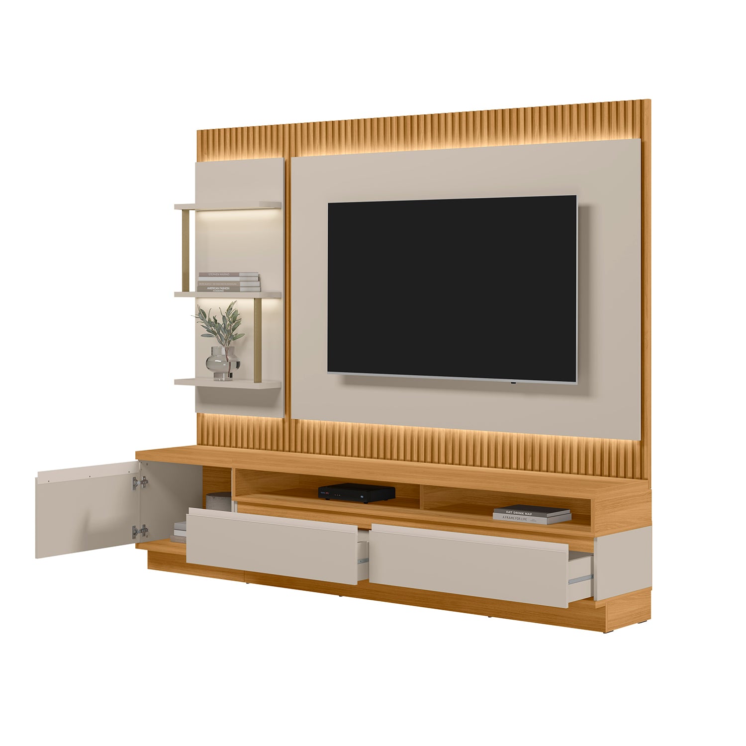 Centro de Entretenimiento Sao Paulo Natural, Off White 238X198X41