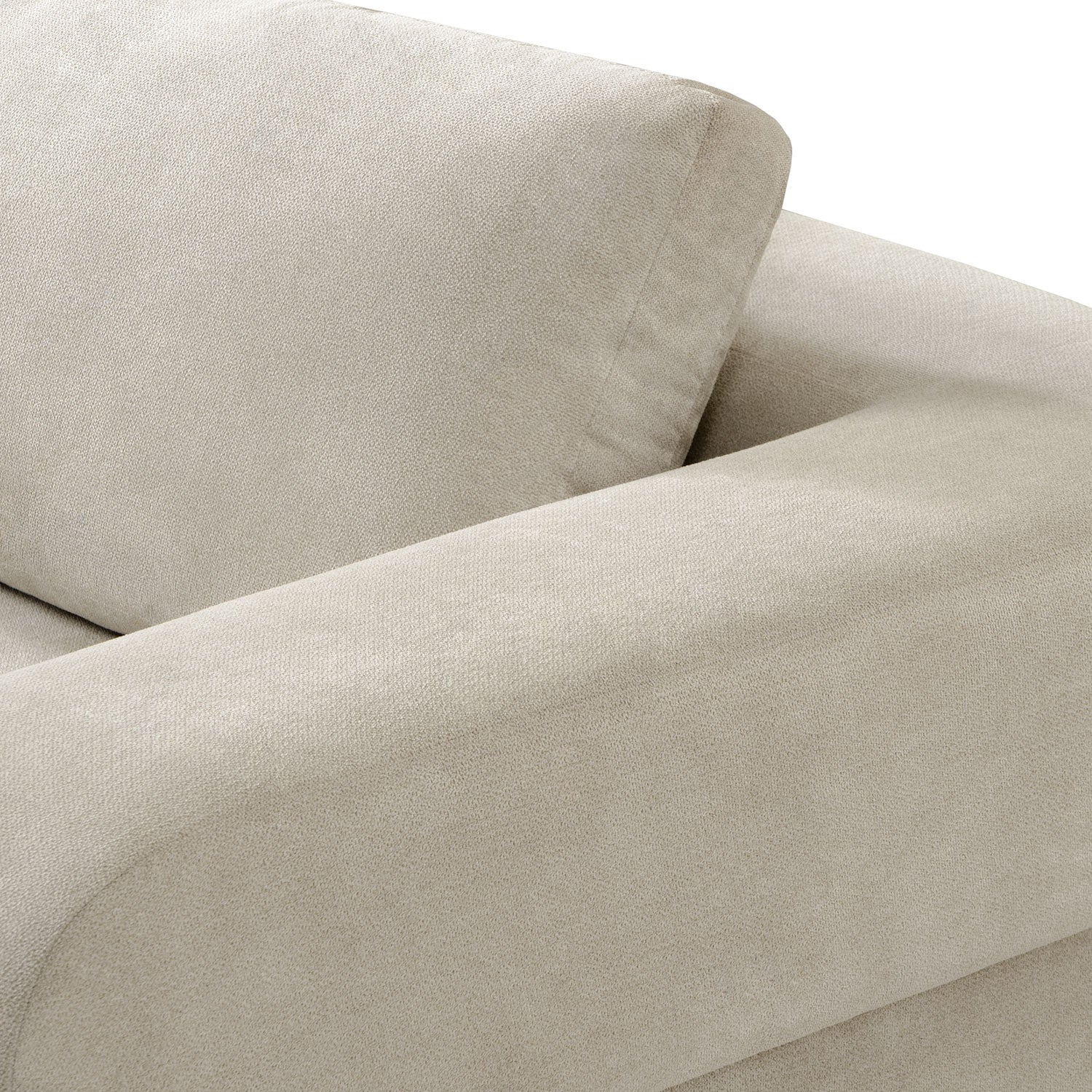 Sofá 3 Puestos Sabina Impetu Arena, Natural