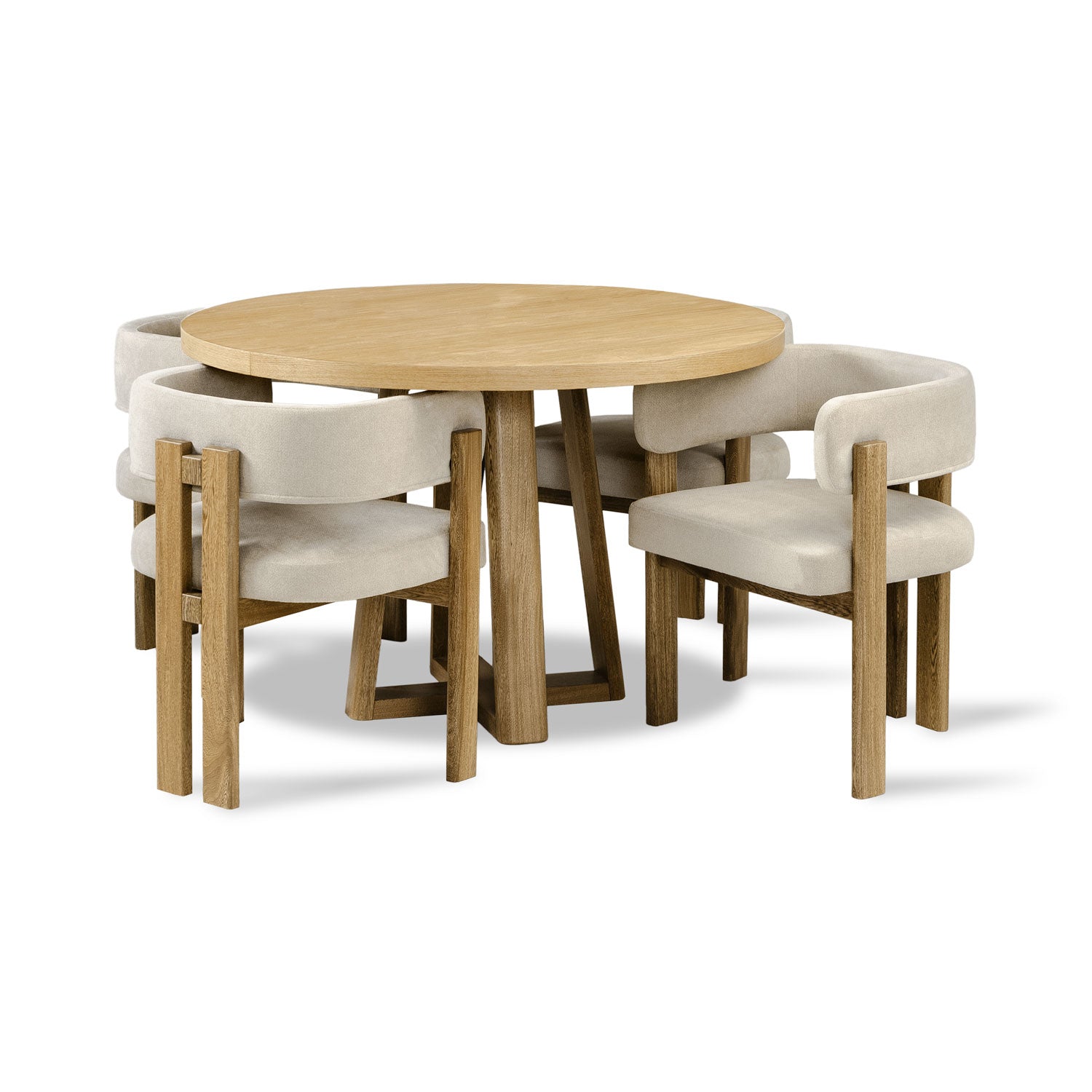 Comedor 4 Puestos Sabina Impetu Arena, Natural