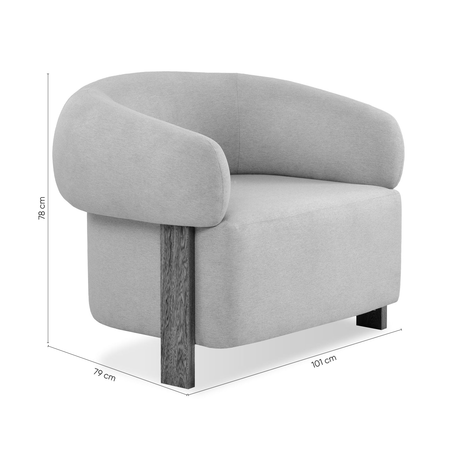 Poltrona Sabina Impetu Arena, Natural