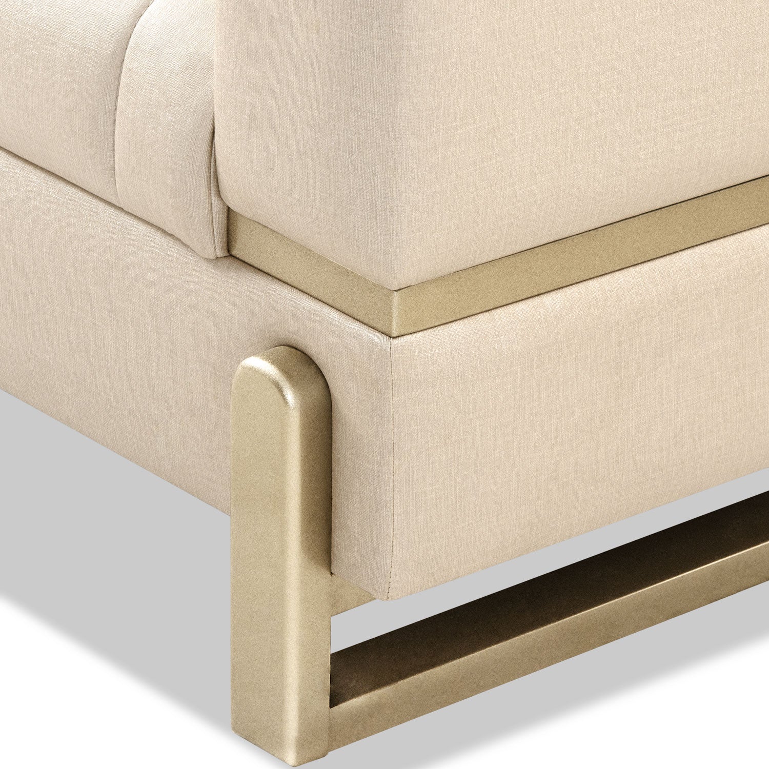 Sofá 2 Puestos Bonn Eurolino Premier Perla, Champaña