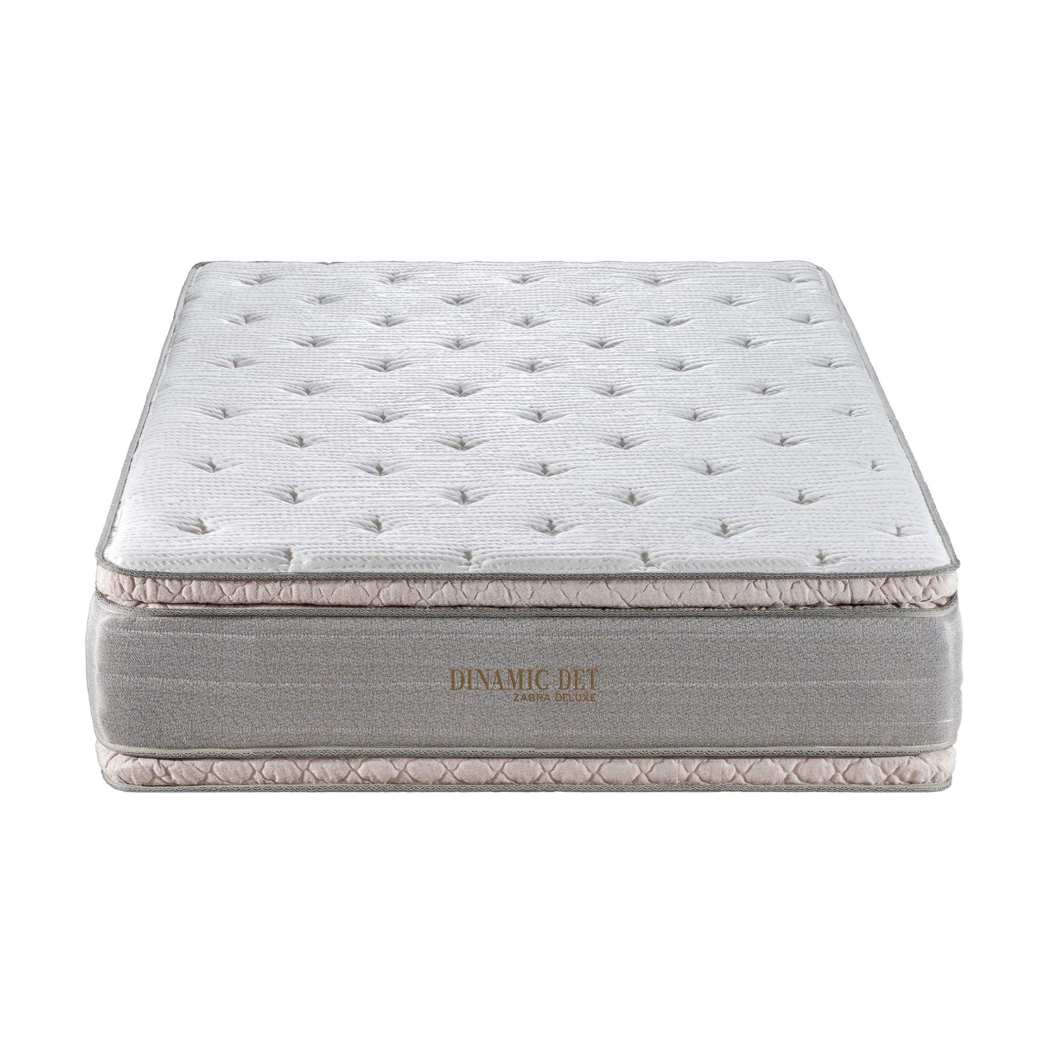Colchón King Dinamic Deluxe Doble Euro Top (Garantia 10 Años)