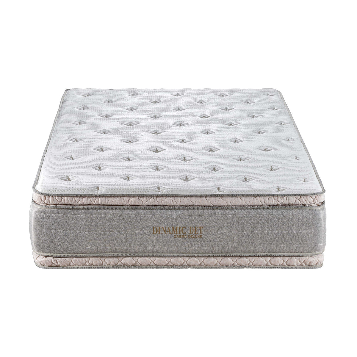 Colchón King Dinamic Deluxe Doble Euro Top (Garantia 10 Años)