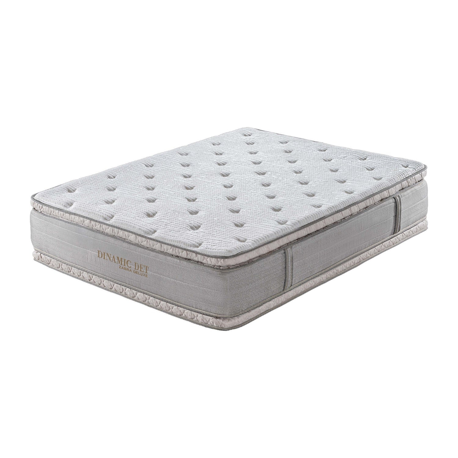 Colchón King Dinamic Deluxe Doble Euro Top (Garantia 10 Años)