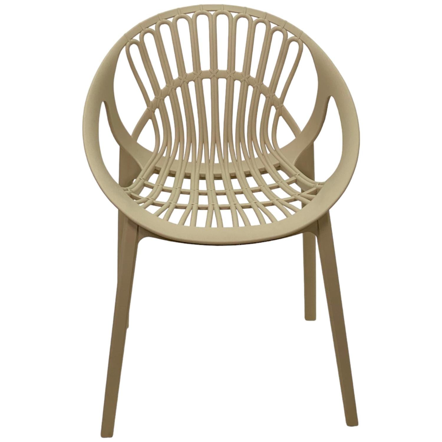 Silla Exterior 58X59X81 Agata Beige