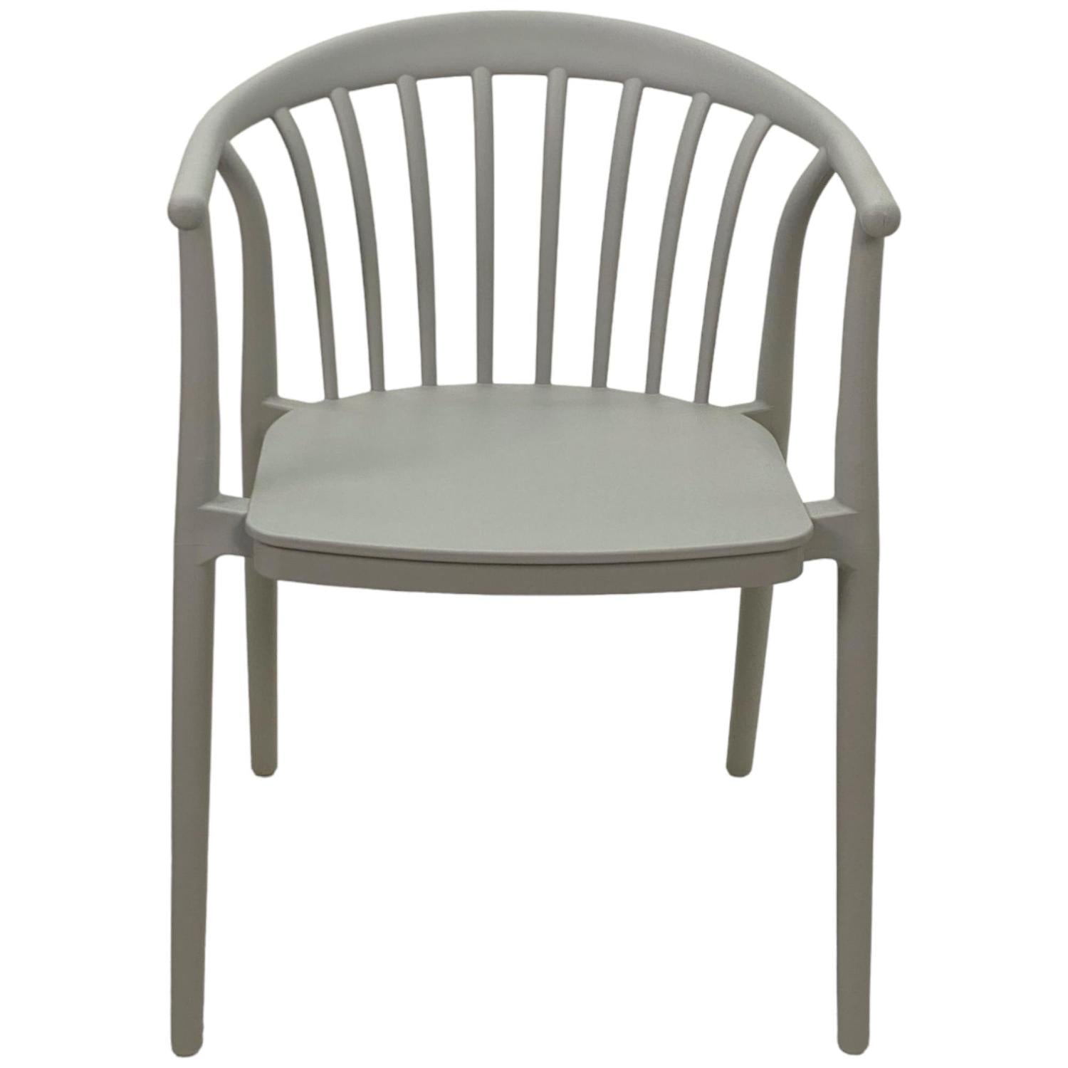 Silla Exterior 58X51X76 Anni Gris