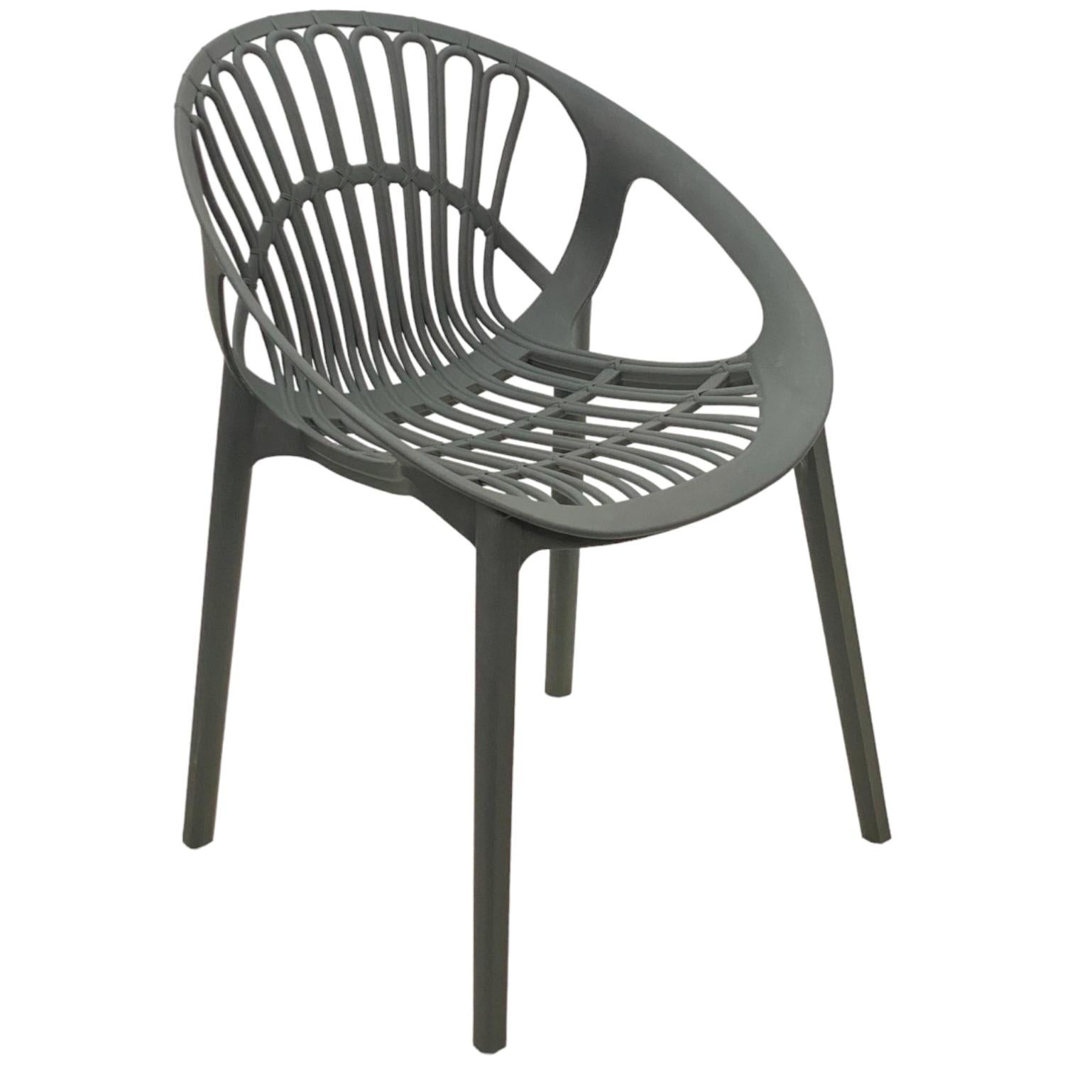 Silla Exterior 58X59X81 Agata Gris