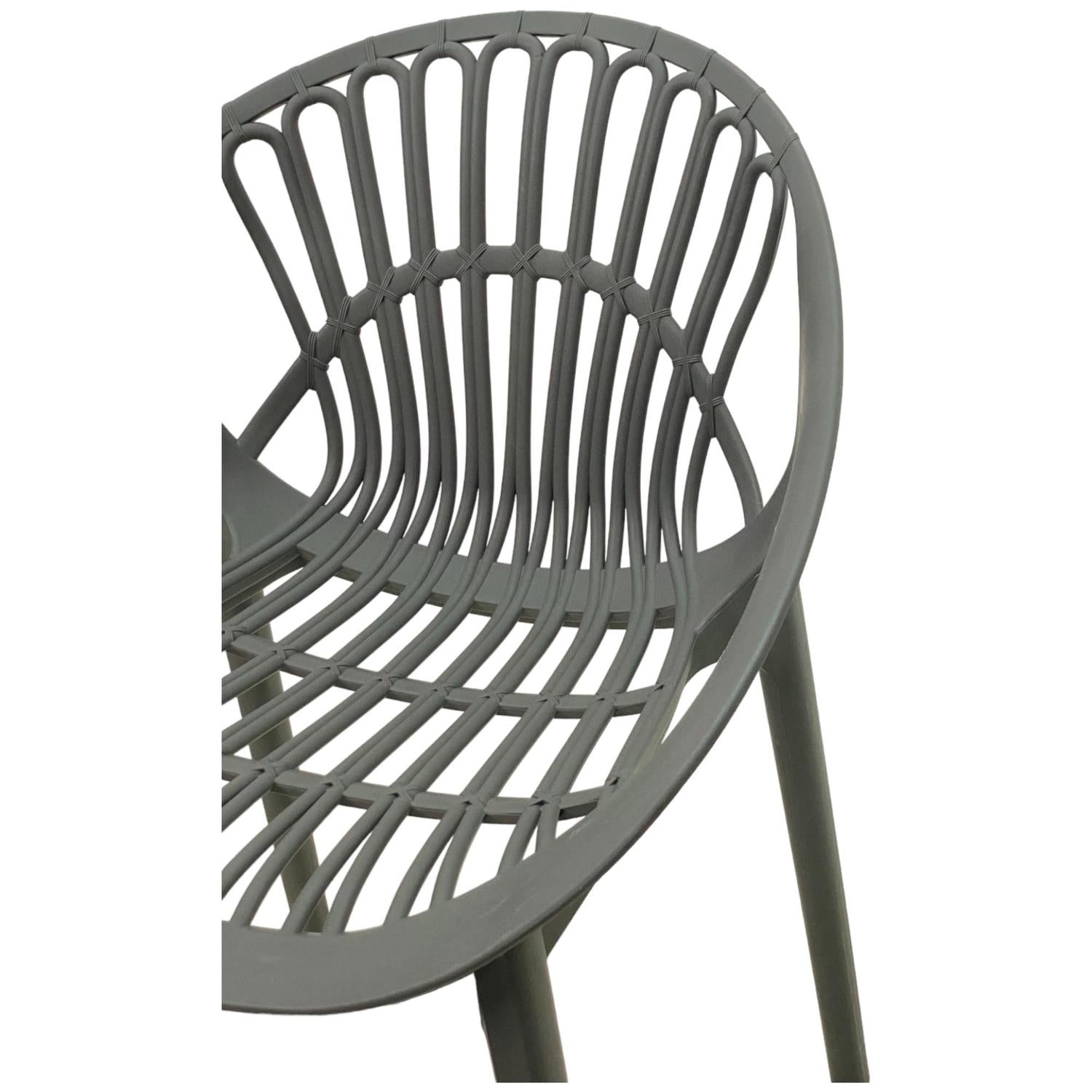 Silla Exterior 58X59X81 Agata Gris