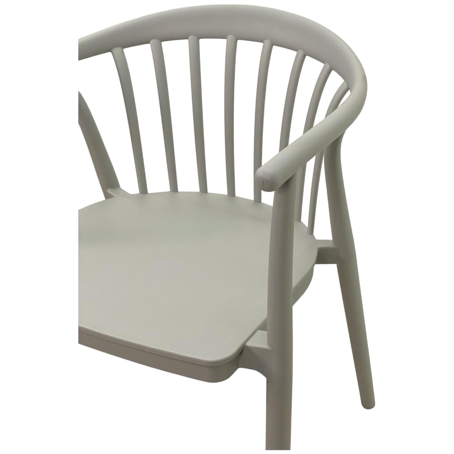 Silla Exterior 58X51X76 Anni Gris