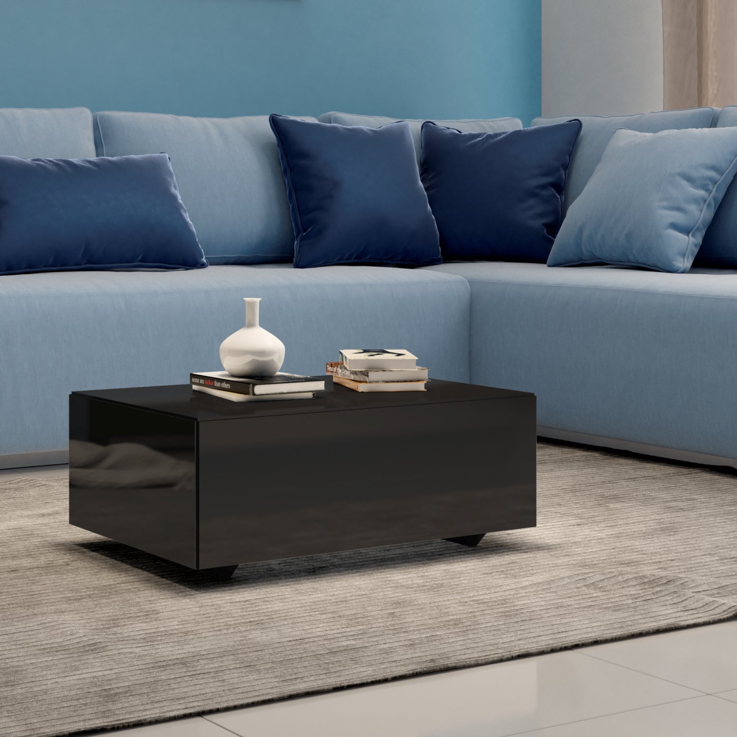 Mesa de Centro Kansas Negro