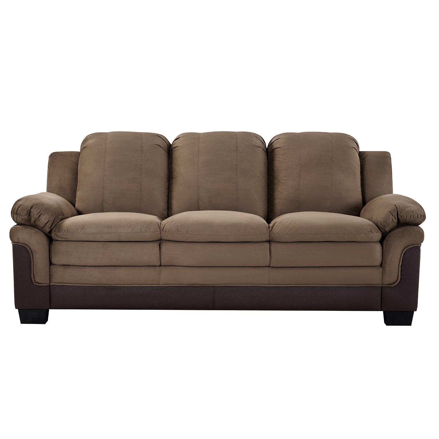 Sofa 3 Puestos Benevello Chocolate