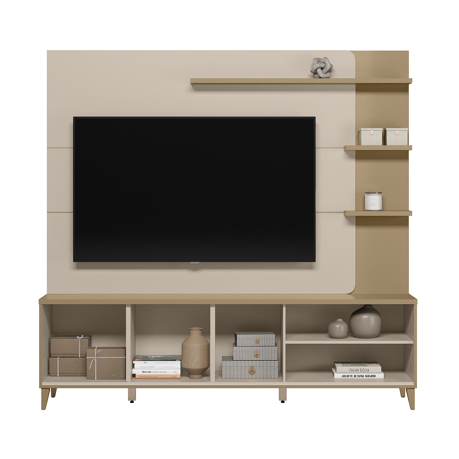 Centro de Entretenimiento  Domo Champaña, Off White 200X193X43