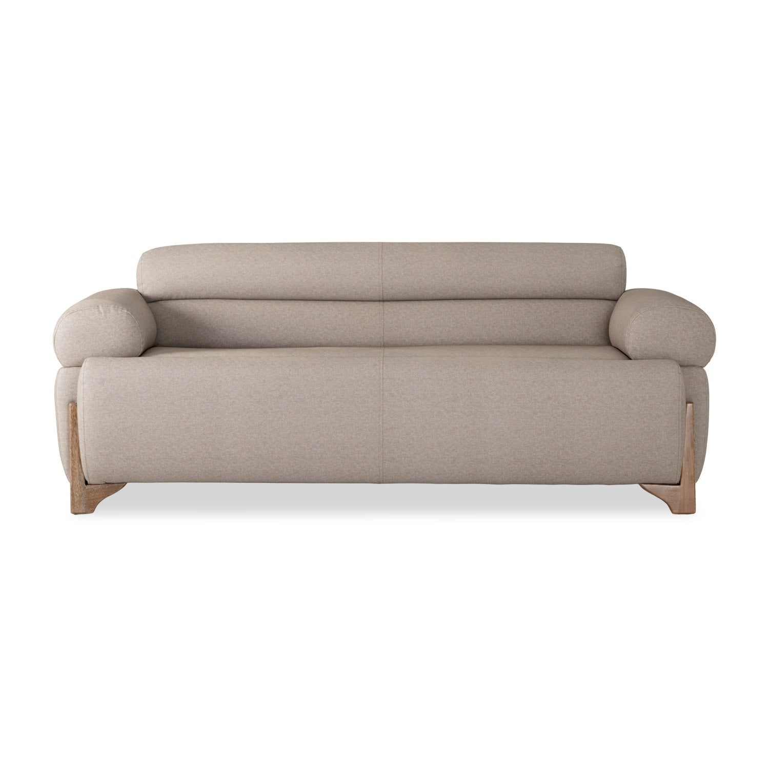 Sofá 3 Puestos Larisa Eurolino Vitore Trigo