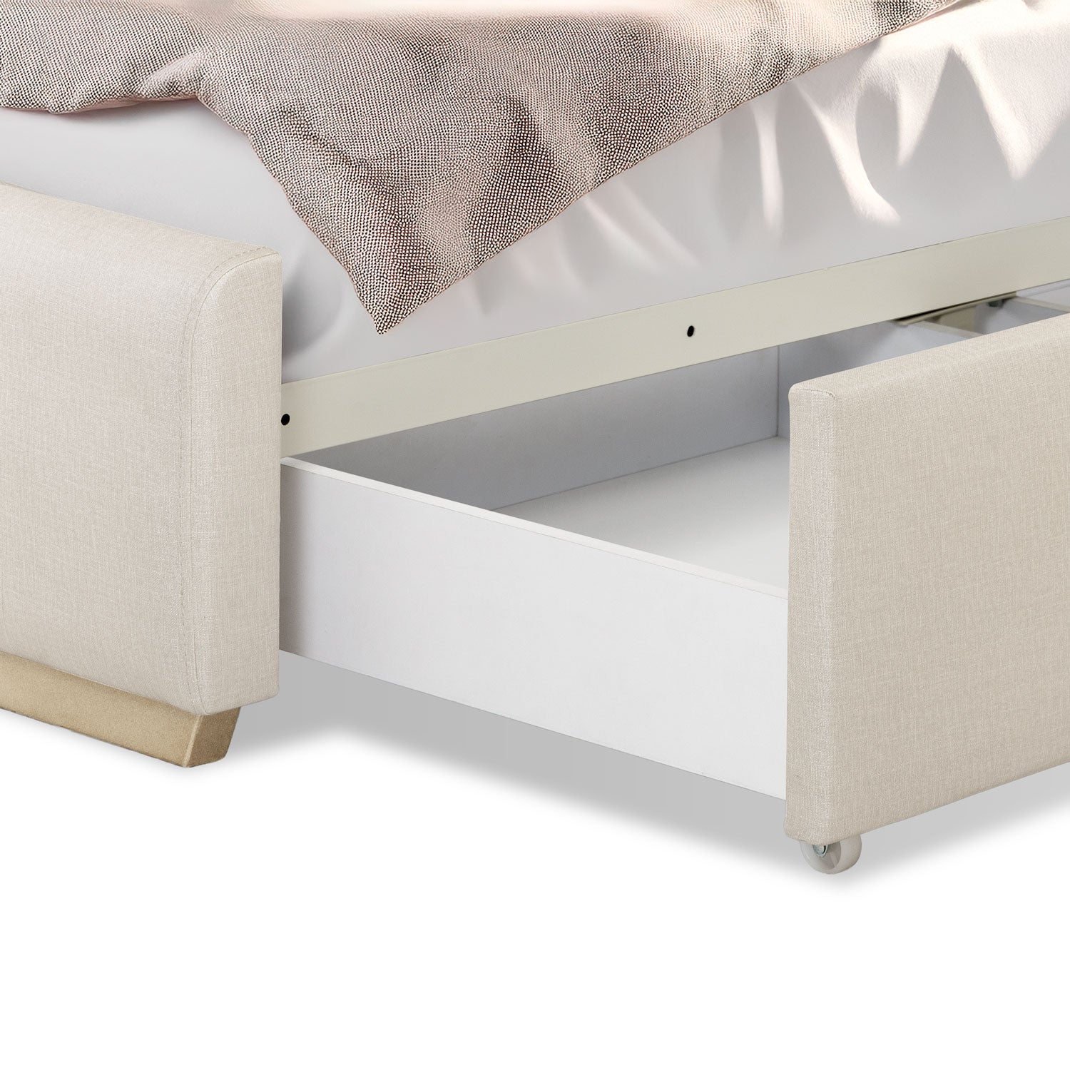 Cama Queen Tiana Eurolino Perla, Champaña Premium