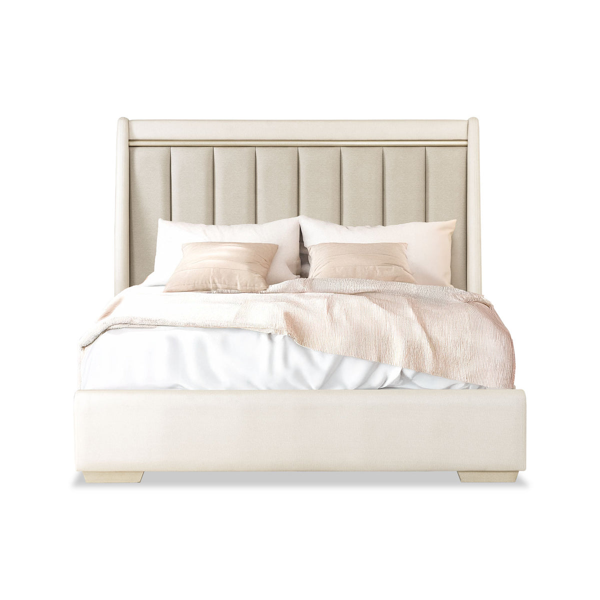 Cama Queen Tiana Eurolino Perla, Champaña Premium