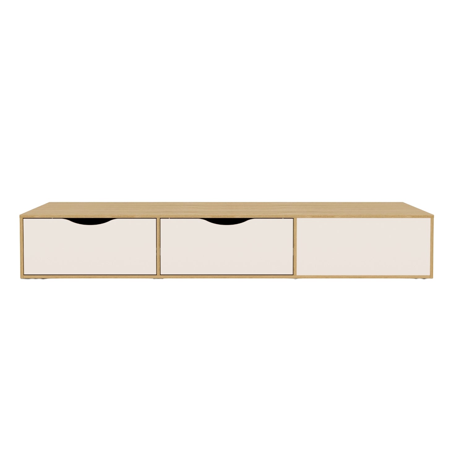 Base Cama 0.90 Compac Natural, Off White