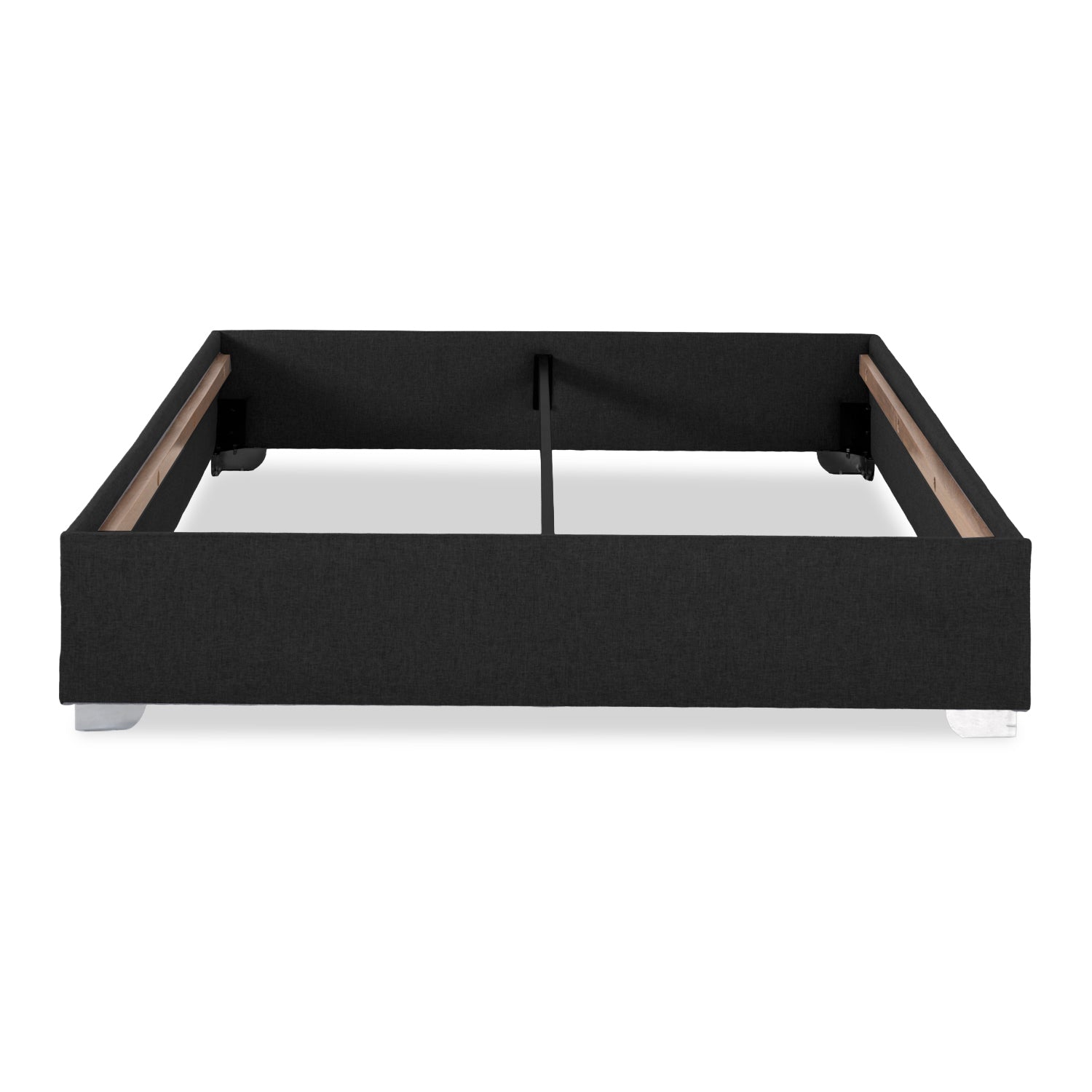 Base Cama Doble Pier Desarmable Negro