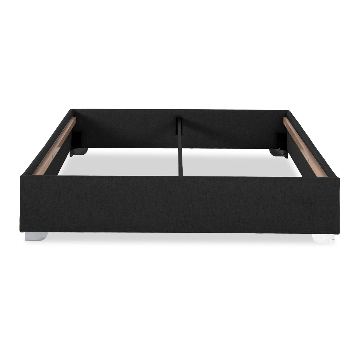 Base Cama Doble Pier Desarmable Negro
