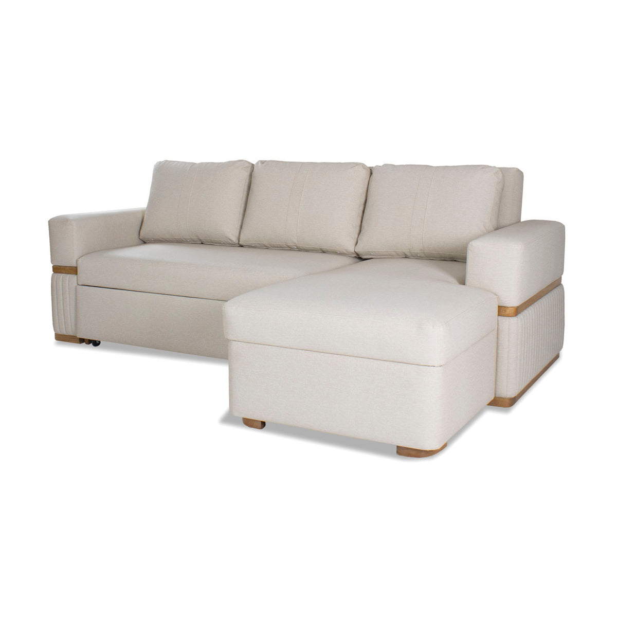 Sala Cama Dior Eurolino Marbella Marfil, Natural Lado Der Brazo Desmontable