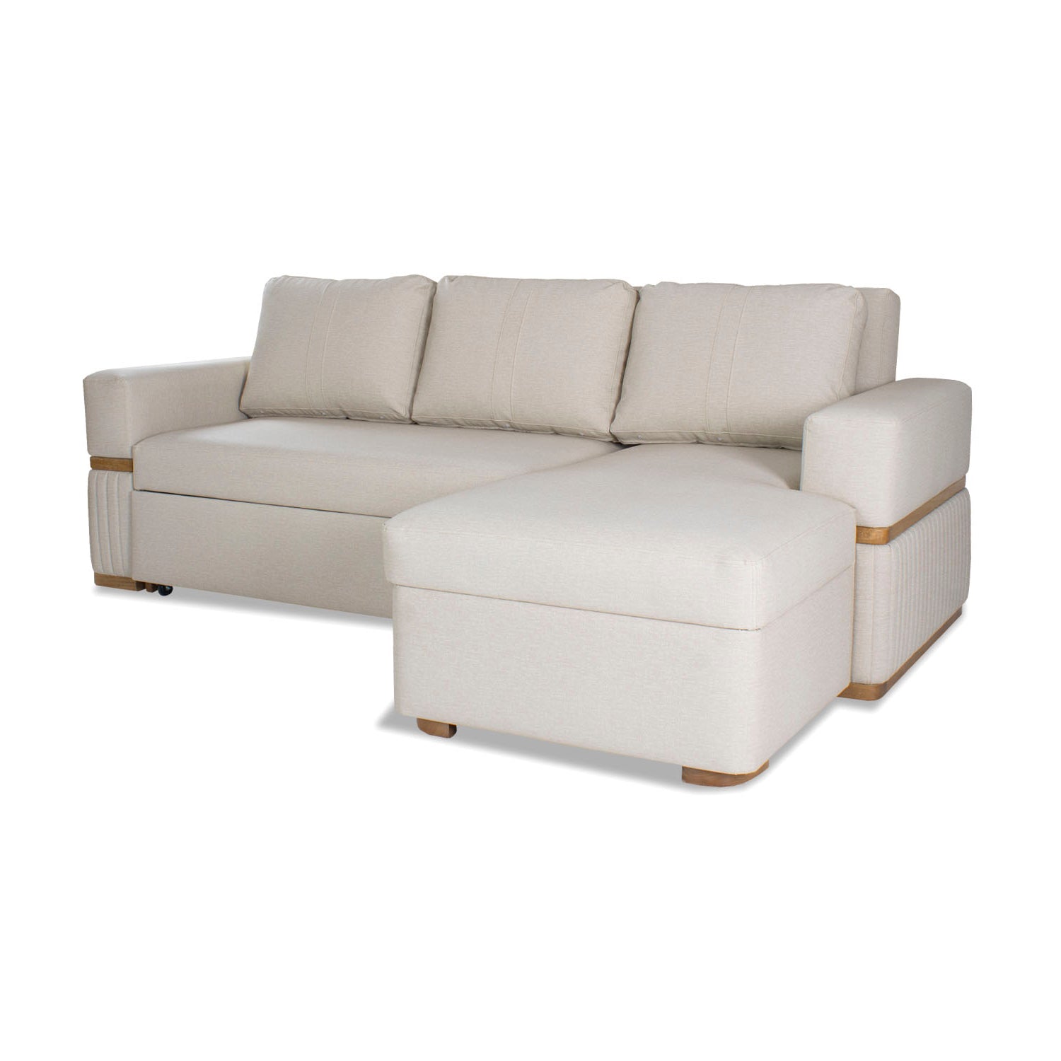 Sala Cama Dior Eurolino Marbella Marfil, Natural Lado Der 2M Brazo Desmontable