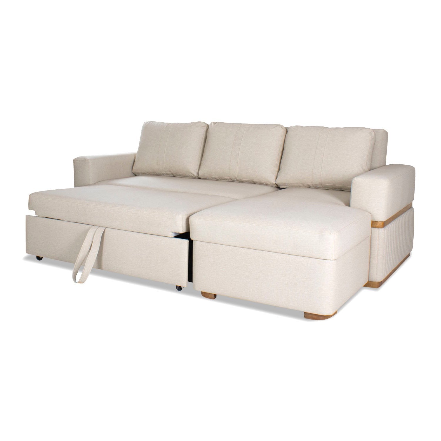 Sala Cama Dior Eurolino Marbella Marfil, Natural Lado Der 2M Brazo Desmontable