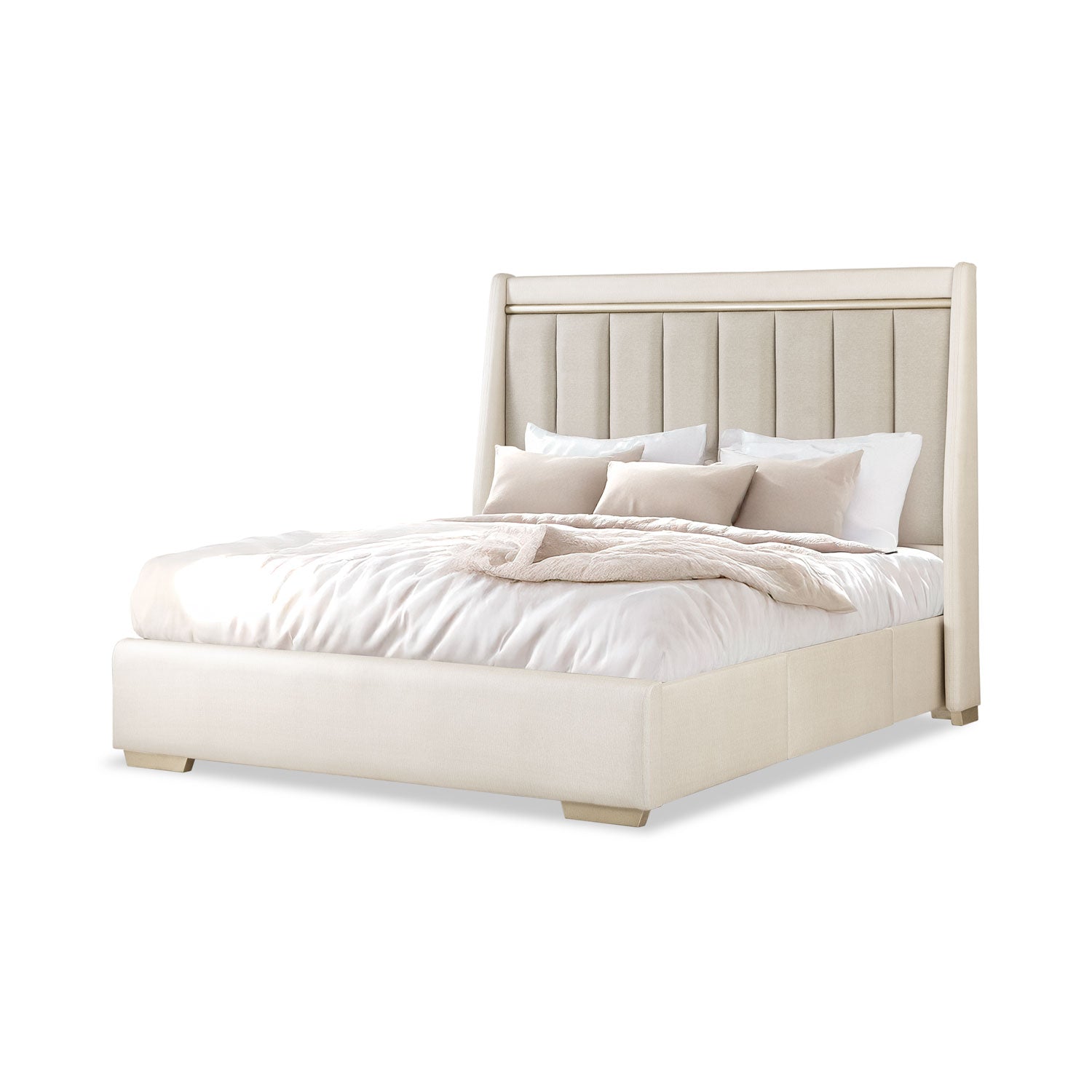 Cama Doble Tiana Eurolino Perla, Champaña Premium