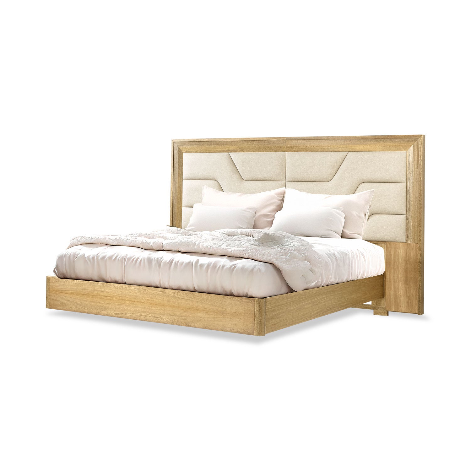 Cama King Bulgari Eurolino Marfil, Natural