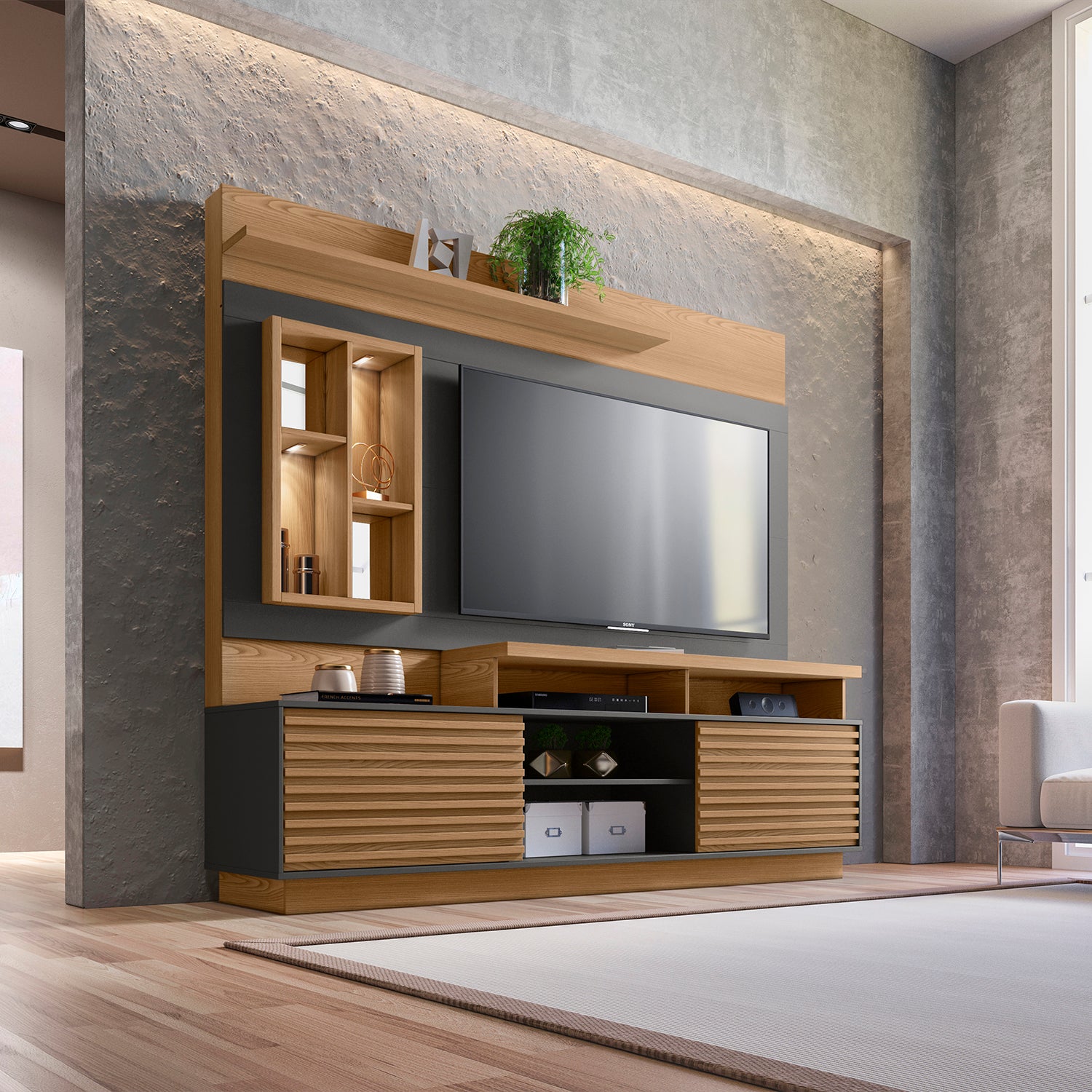 Centro de Entretenimiento Marcus Natural, Plomo 200X186X45