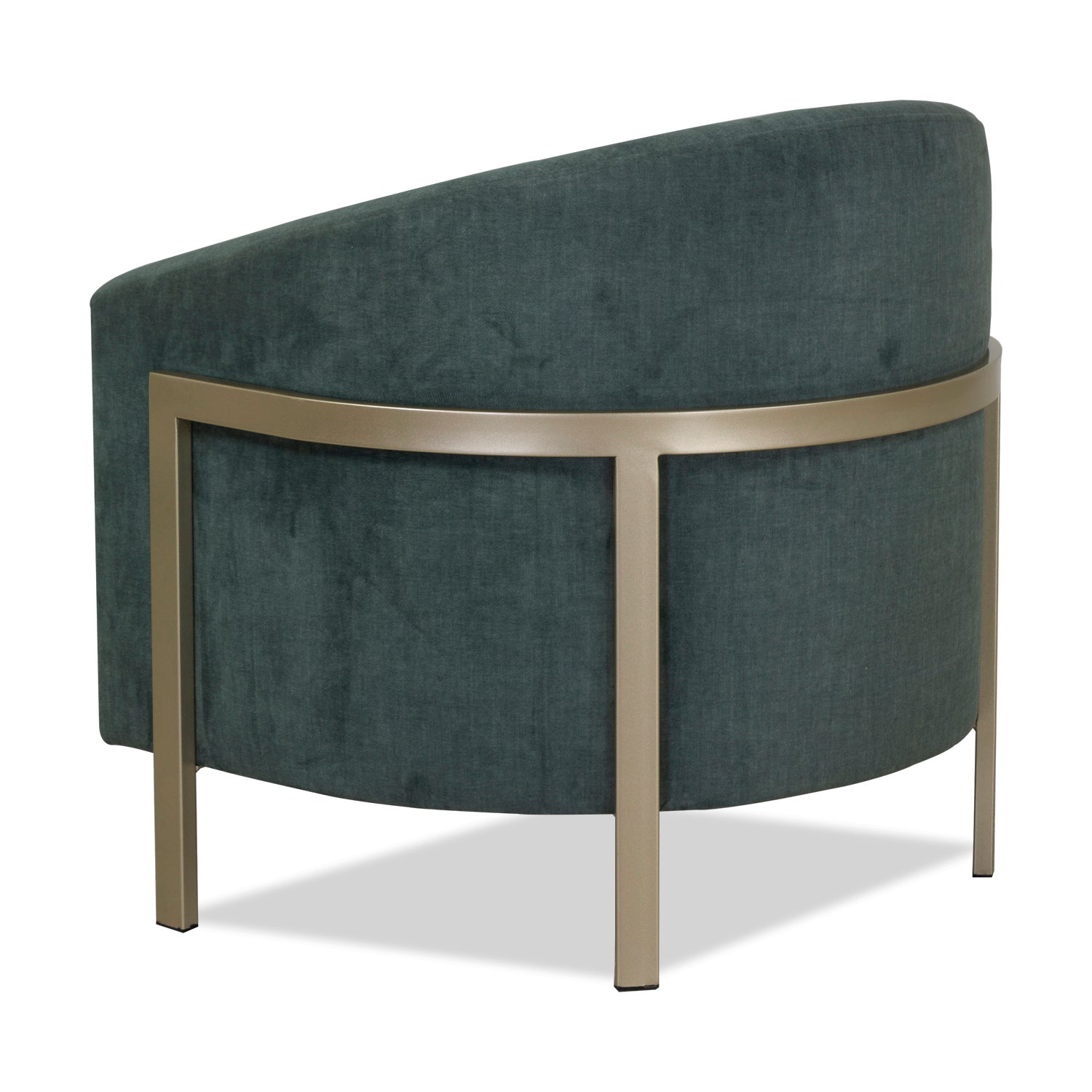 Poltrona Berlin Velvet Verde, Champaña