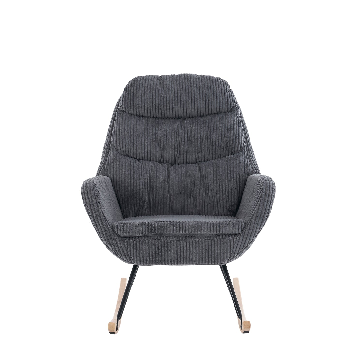 Mecedora  Nala Velvet Ceniza 74X94X96