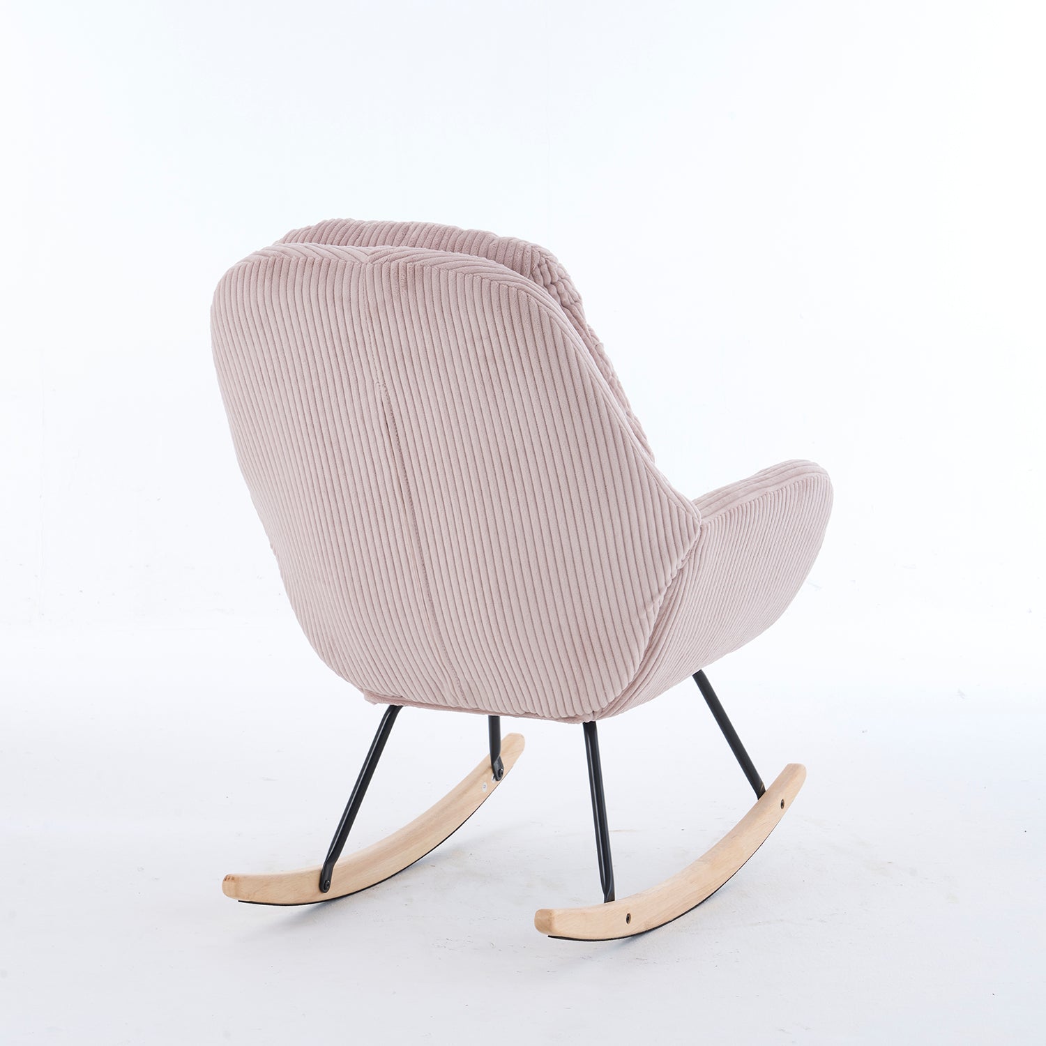 Mecedora Nala Velvet Beige 74X94X96