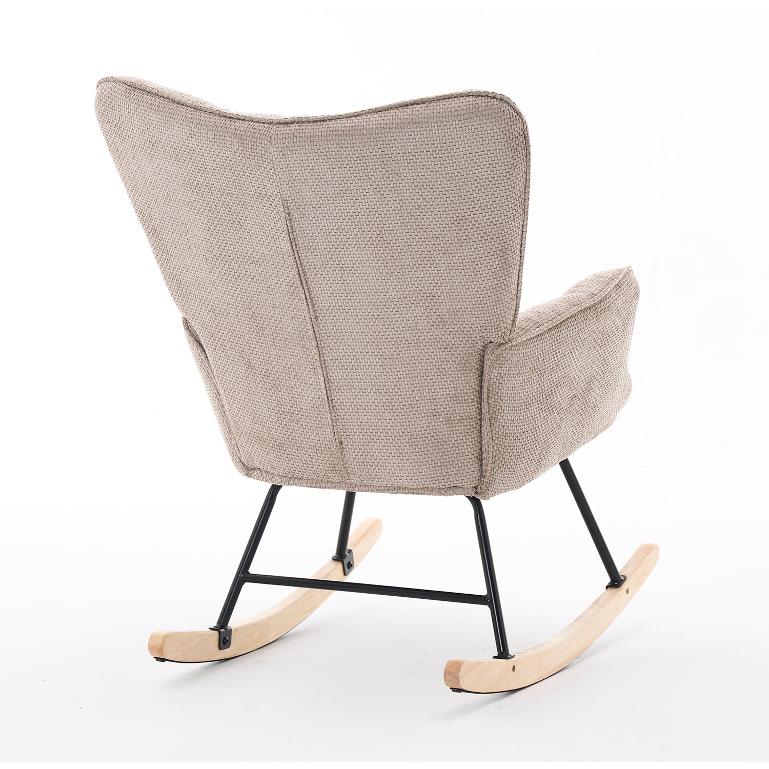 Mecedora  Alan Velvet Caqui 73X92X98