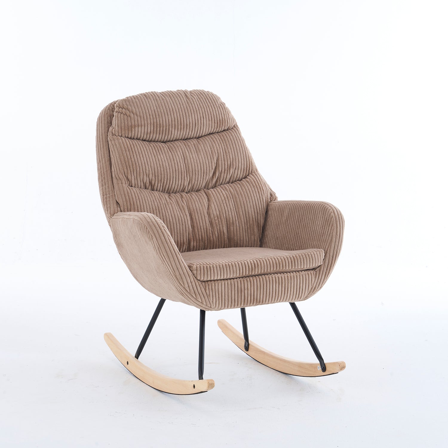 Mecedora Nala Velvet Caramelo 74X94X96