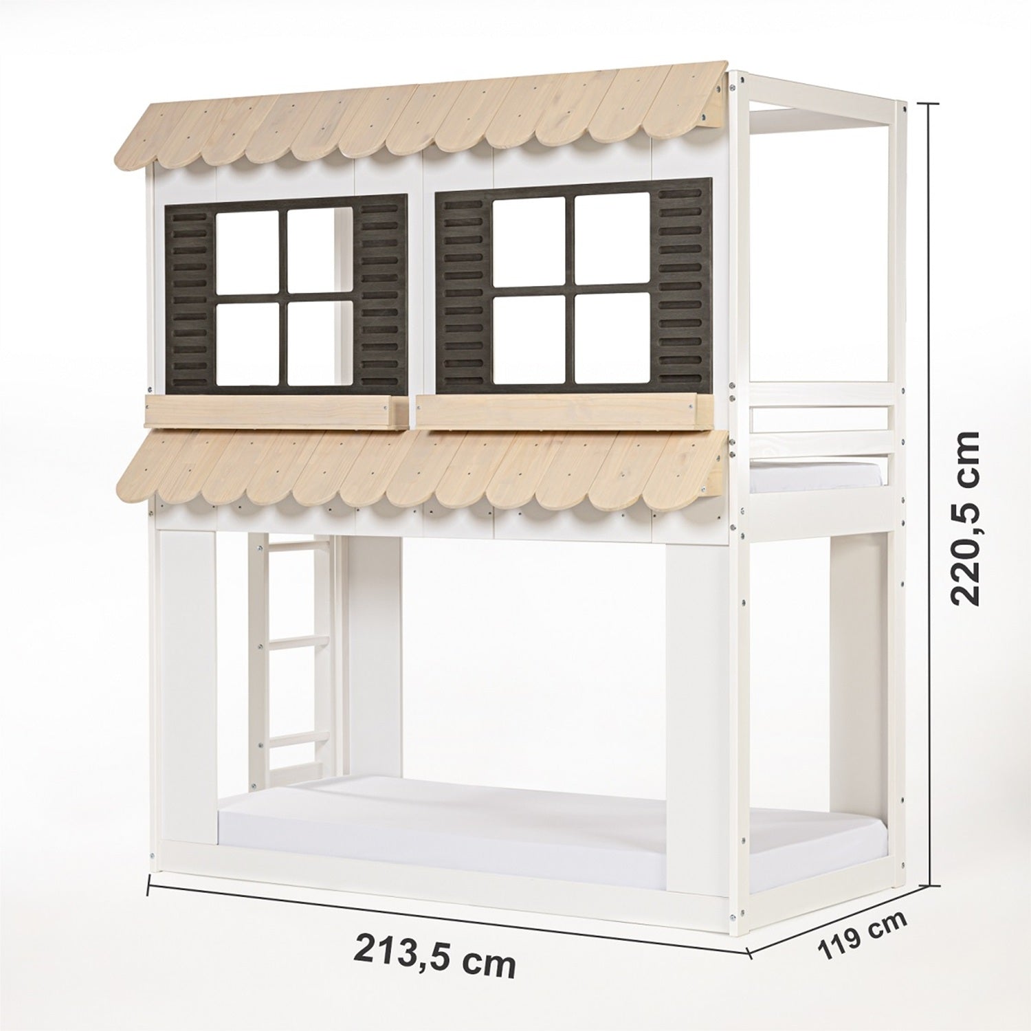Camarote Sunny Blanco, Off White Y Gris